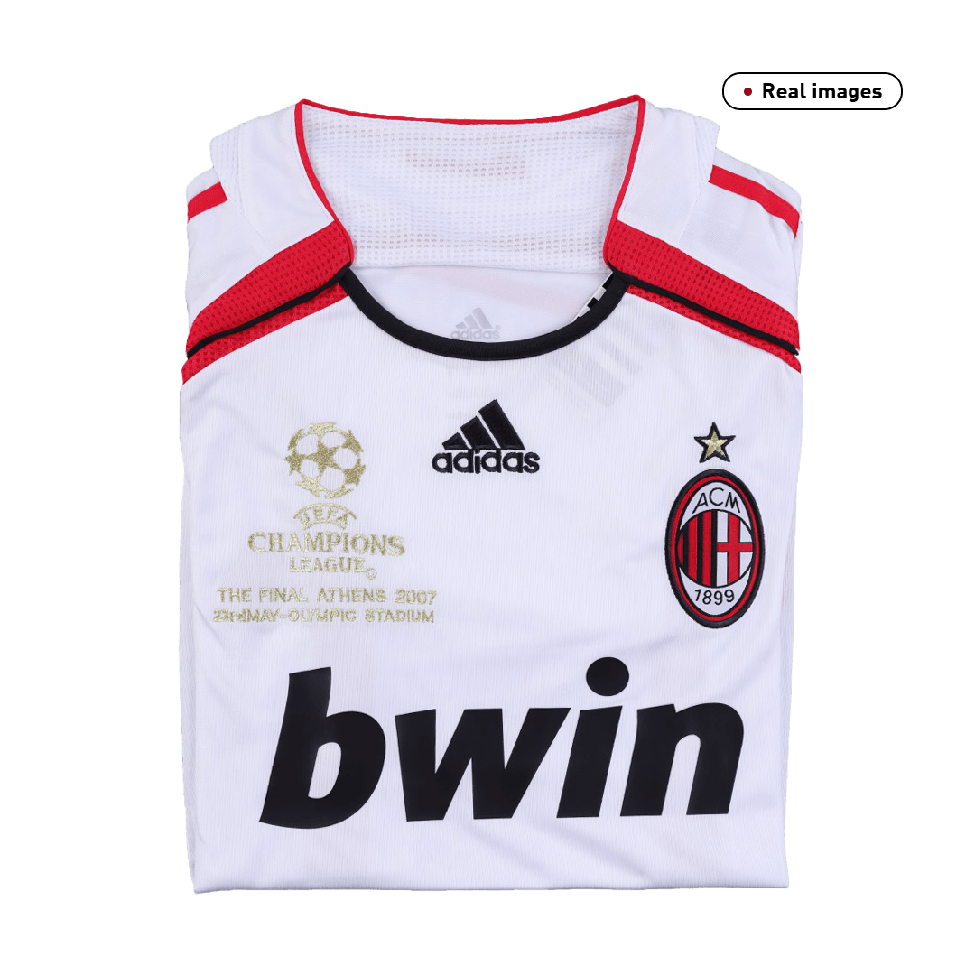 UCL Camiseta Retro 2006/07 Kaká #22 AC Milan Segunda Equipación - Vista 5