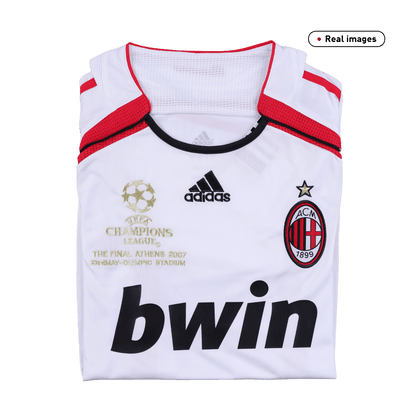 UCL Camiseta Retro 2006/07 Kaká #22 AC Milan Segunda Equipación - Vista 5