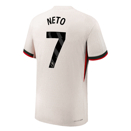 Camiseta Auténtica Neto #7 Chelsea 2025/26 Segunda Equipación - Versión Jugador - Vista 8