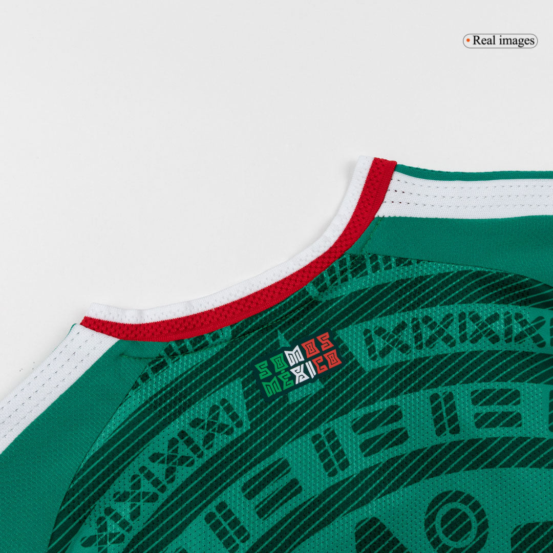Camiseta Auténtica Raúl #9 México 2026 Primera Equipación Copa del Mundo - Versión Jugador