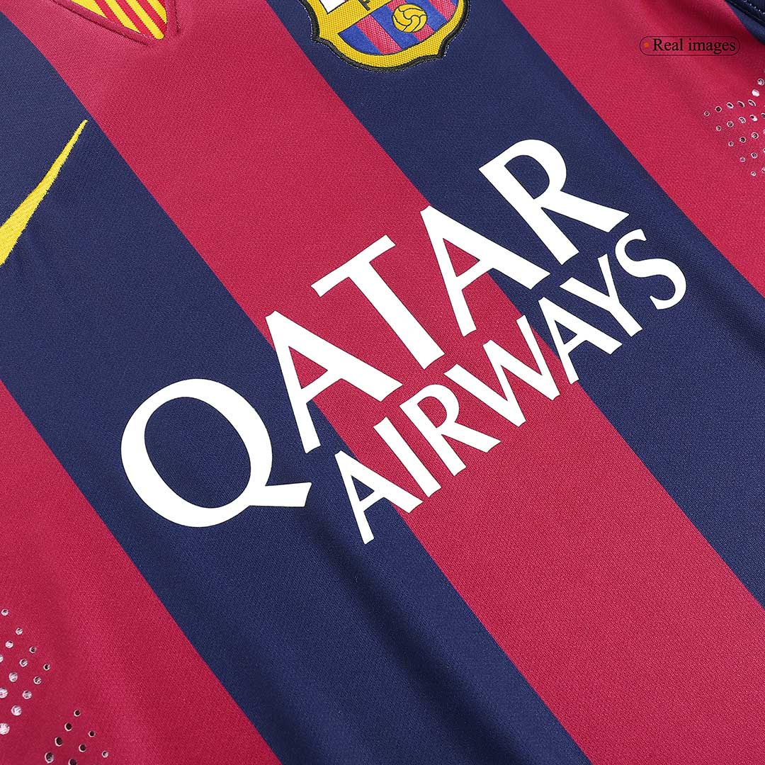 Camiseta Retro 2014/15 Neymar Jr. #11 Barcelona Primera Equipación - Vista 4