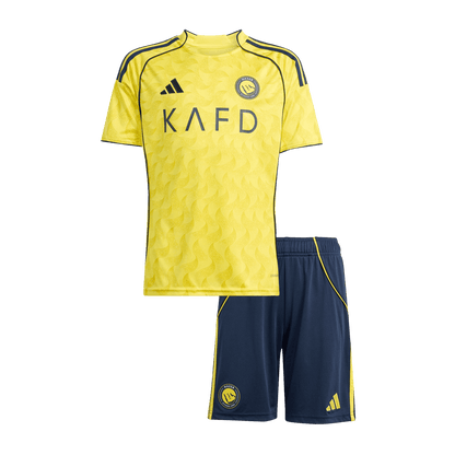 Conjunto Infantil Al Nassr 2025/26 Primera Equipación