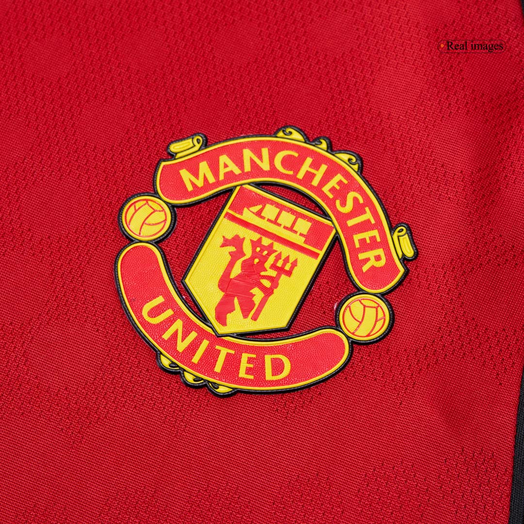 Camiseta Auténtica B. Fernandes #8 Manchester United 2025/26 Primera Equipación - Versión Jugador - Vista 6