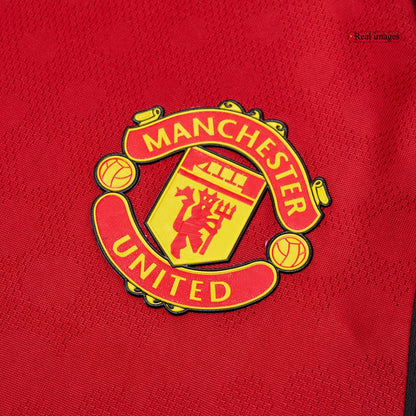 Camiseta Auténtica B. Fernandes #8 Manchester United 2025/26 Primera Equipación - Versión Jugador - Vista 6