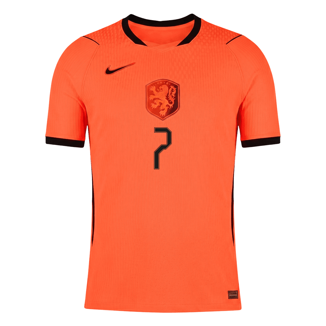Camiseta Auténtica Xavi #7 Países Bajos 2026 Primera Equipación Copa del Mundo - Versión Jugador - Vista 8