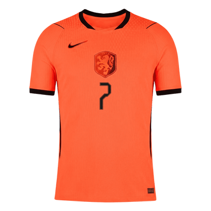 Camiseta Auténtica Xavi #7 Países Bajos 2026 Primera Equipación Copa del Mundo - Versión Jugador - Vista 8