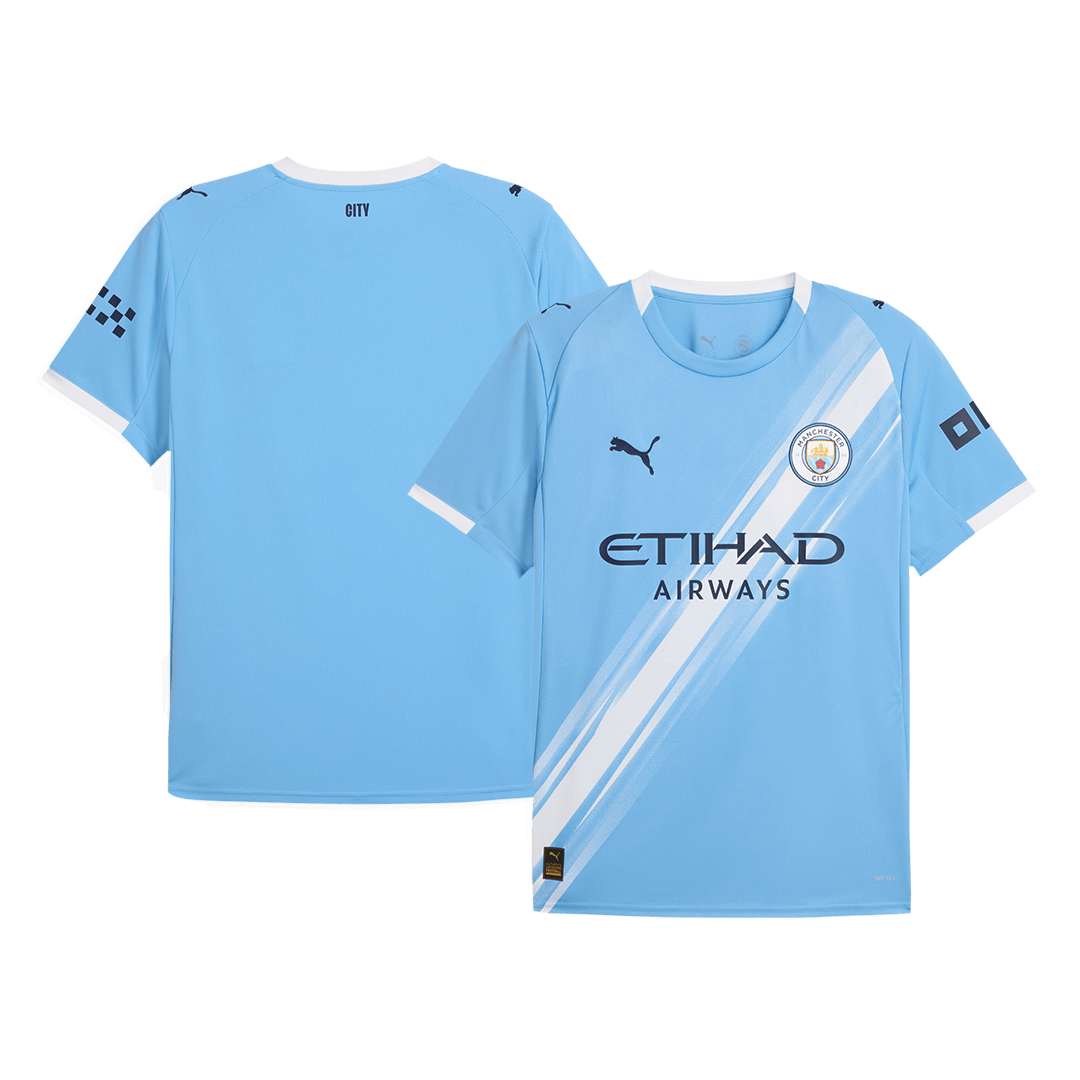 Camiseta Manchester City 2025/26 Local Hombre - Versión Hincha (Calidad Premium)