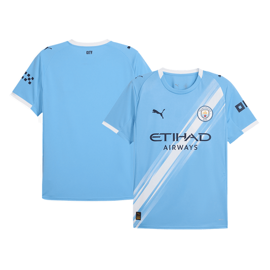 Camiseta Manchester City 2025/26 Local Hombre - Versión Hincha (Calidad Premium)