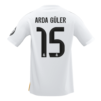 Camiseta Arda Güler #15 Real Madrid 2025/26 Primera Equipación - Versión Hincha - Vista 8