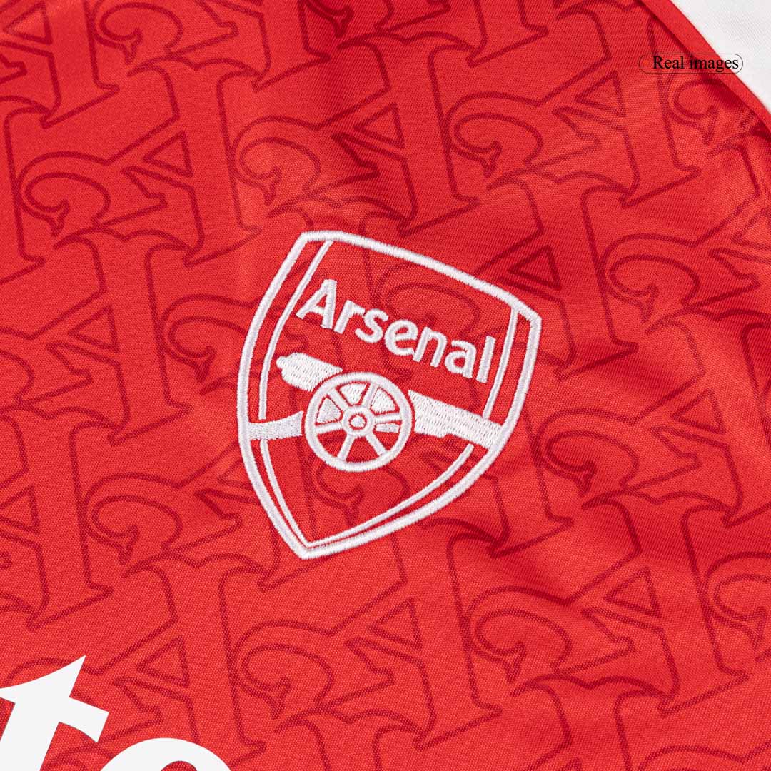Camiseta Saliba #2 Arsenal 2025/26 Primera Equipación - Versión Hincha (Calidad Premium) - Vista 7
