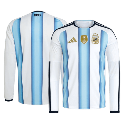 Manga Larga Argentina 2026 Primera Equipación Copa del Mundo - Versión Hincha