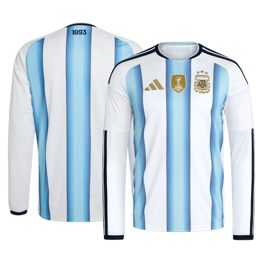 Manga Larga Argentina 2026 Primera Equipación Copa del Mundo - Versión Hincha