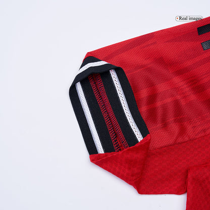 Camiseta Auténtica B. Fernandes #8 Manchester United 2025/26 Primera Equipación - Versión Jugador - Vista 2
