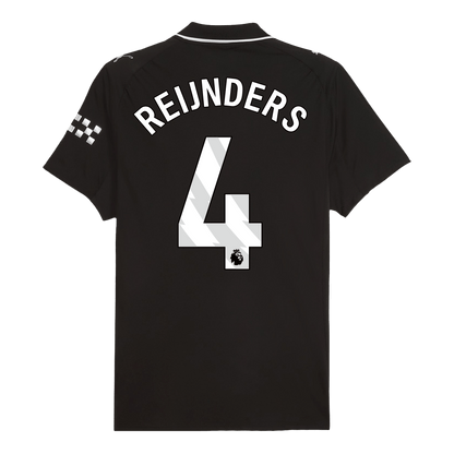 Camiseta Auténtica Reijnders #4 Manchester City 2025/26 Segunda Equipación - Versión Jugador - Vista 3