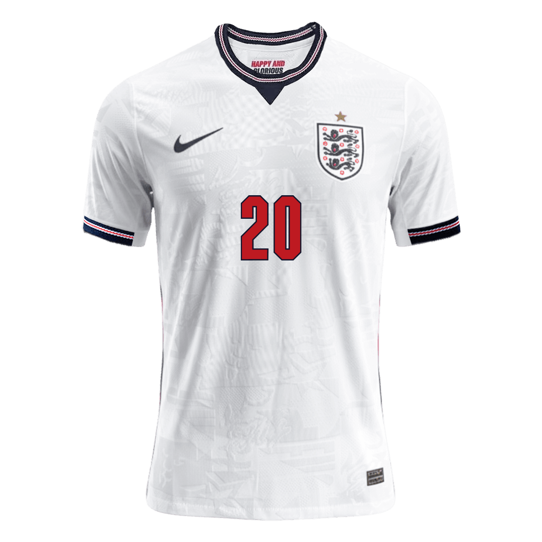 Camiseta Auténtica Palmer #20 Inglaterra 2026 Primera Equipación Copa del Mundo - Versión Jugador - Vista 7