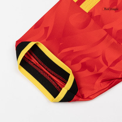 Camiseta Auténtica Lukaku #9 Bélgica 2026 Primera Equipación Copa del Mundo - Versión Jugador - Vista 3