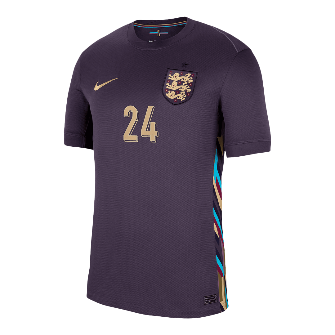Camiseta Palmer #24 Inglaterra Euro 2024 Segunda Equipación Visitante Hombre - Versión Hincha - imagen 11