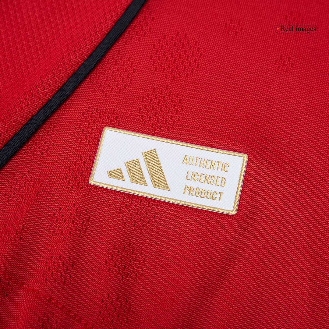 Camiseta Auténtica B. Fernandes #8 Manchester United 2025/26 Primera Equipación - Versión Jugador - Vista 3