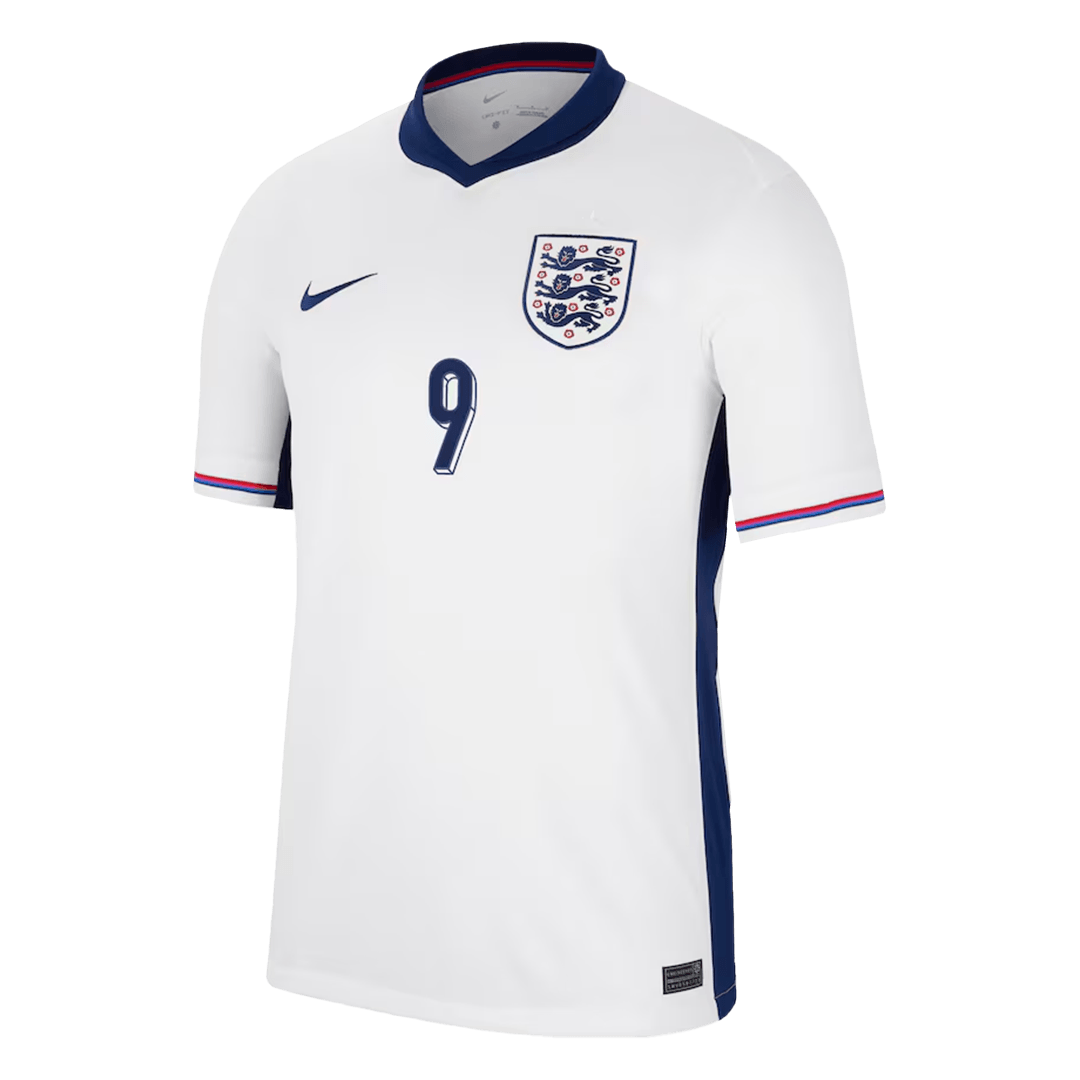 Camiseta Kane #9 Inglaterra Euro 2024 Primera Equipación Local Hombre - Versión Hincha