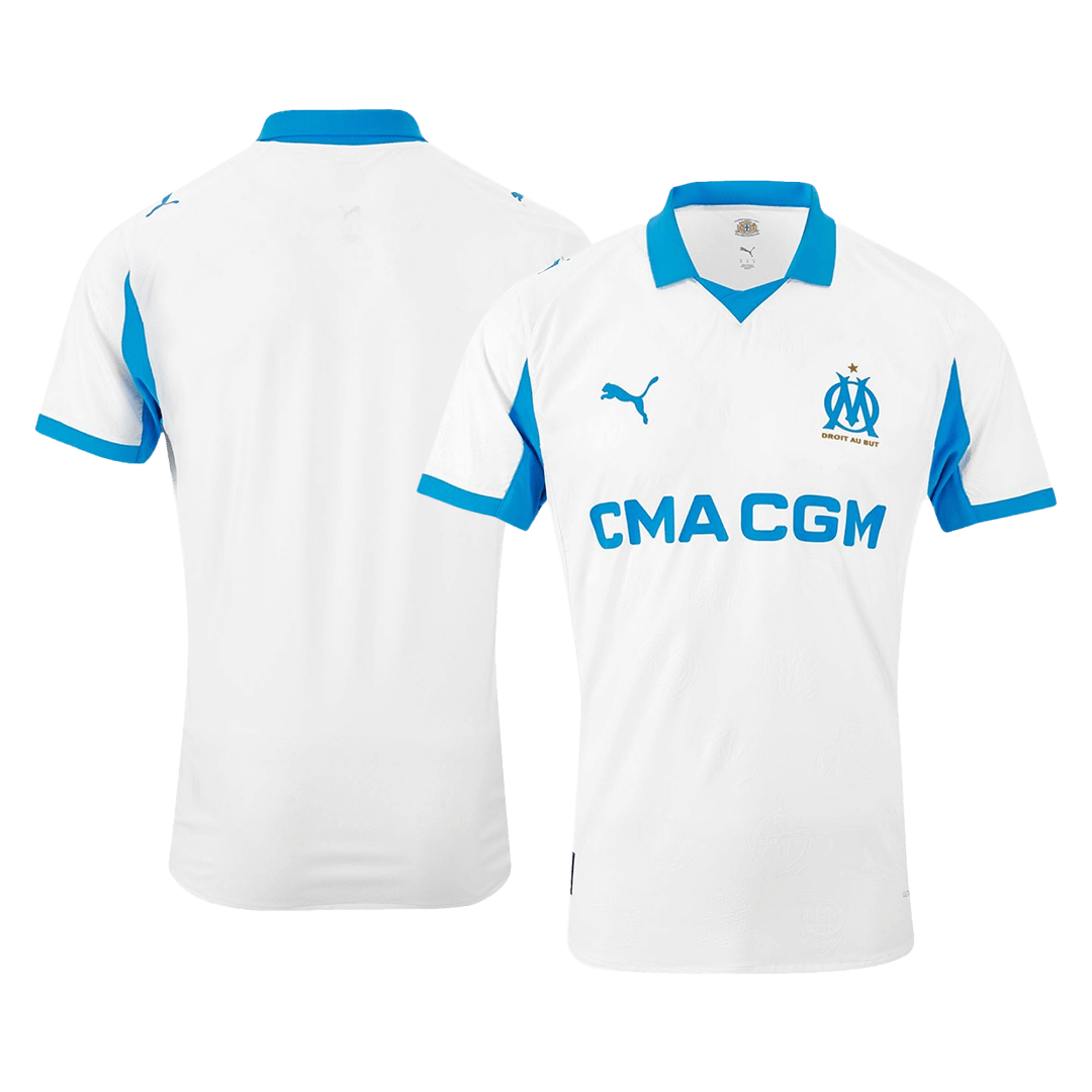 Camiseta Auténtica Marseille 2025/26 Primera Equipación - Versión Jugador