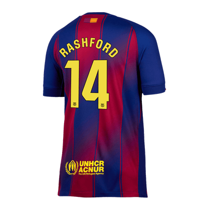 Camiseta Rashford #14 Barcelona 2025/26 Primera Equipación Hombre - Versión Hincha - imagen 12