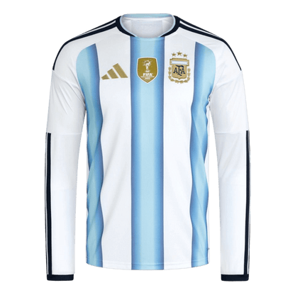 Manga Larga Argentina 2026 Primera Equipación Copa del Mundo - Versión Hincha