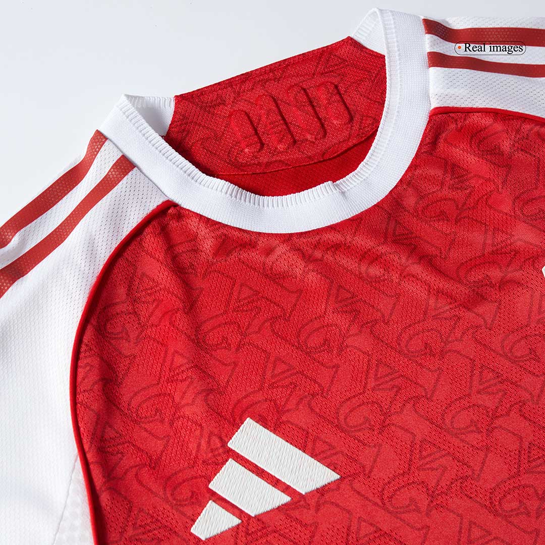Camiseta Auténtica Saliba #2 Arsenal 2025/26 Primera Equipación - Versión Jugador - Vista 8