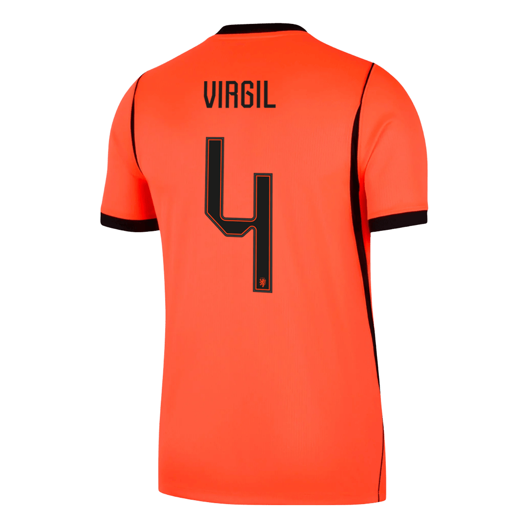 Camiseta Virgil #4 Países Bajos 2026 Primera Equipación Copa del Mundo - Versión Hincha - Vista 8