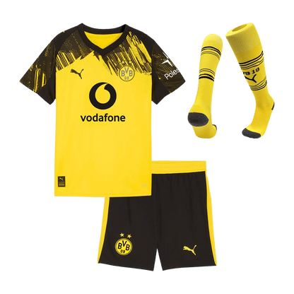 Conjunto Infantil Completo Borussia Dortmund 2025/26 Primera Equipación
