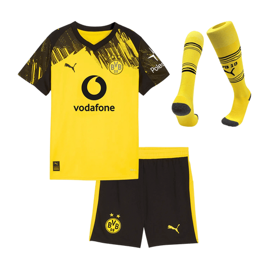 Conjunto Infantil Completo Borussia Dortmund 2025/26 Primera Equipación