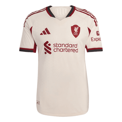 Camiseta Auténtica Szoboszlai #8 Liverpool 2025/26 Segunda Equipación - Versión Jugador - imagen 11
