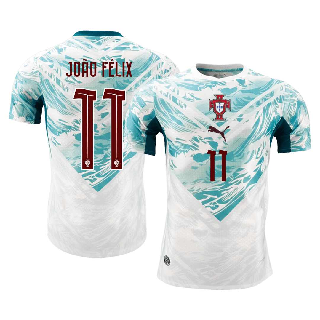 Camiseta Auténtica João Félix #11 Portugal 2026 Segunda Equipación Copa del Mundo - Versión Jugador