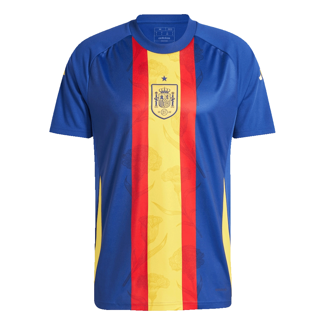 Camiseta España Euro 2024 Pre-Partido - Versión Hincha