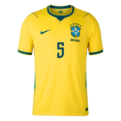 Camiseta Casemiro #5 Brasil 2026 Primera Equipación Copa del Mundo - Versión Hincha - Vista 5