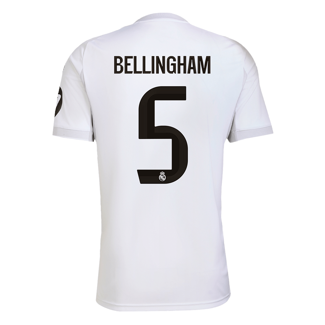 Camiseta Bellingham #5 Real Madrid 2025/26 Primera Equipación Hombre - Versión Hincha
