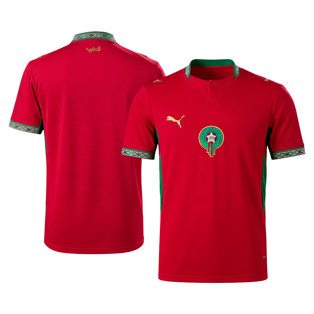 Camiseta Marruecos 2026 Primera Equipación Copa del Mundo - Versión Hincha