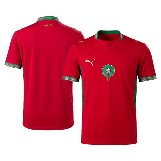 Camiseta Marruecos 2026 Primera Equipación Copa del Mundo - Versión Hincha
