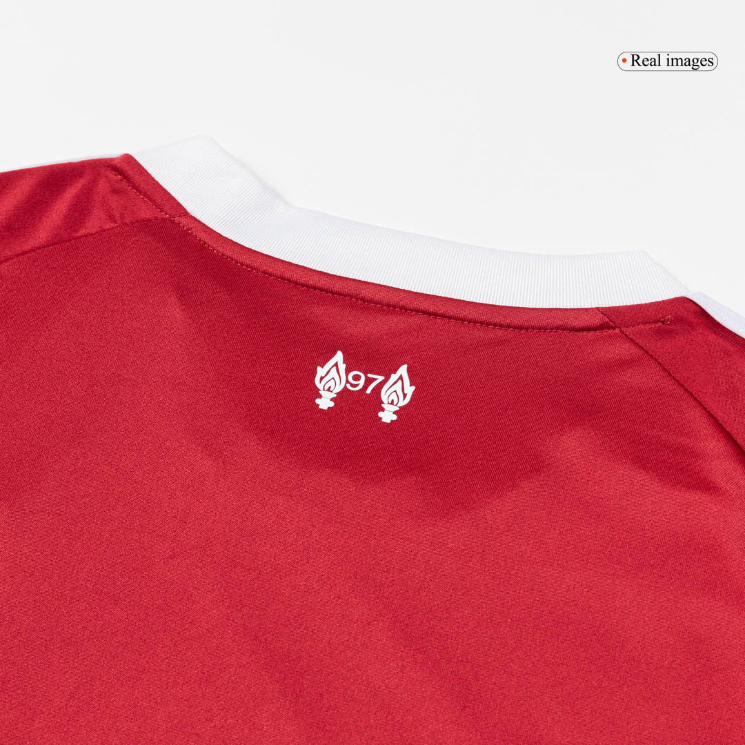 Camiseta Szoboszlai #8 Liverpool 2025/26 Primera Equipación - Versión Hincha