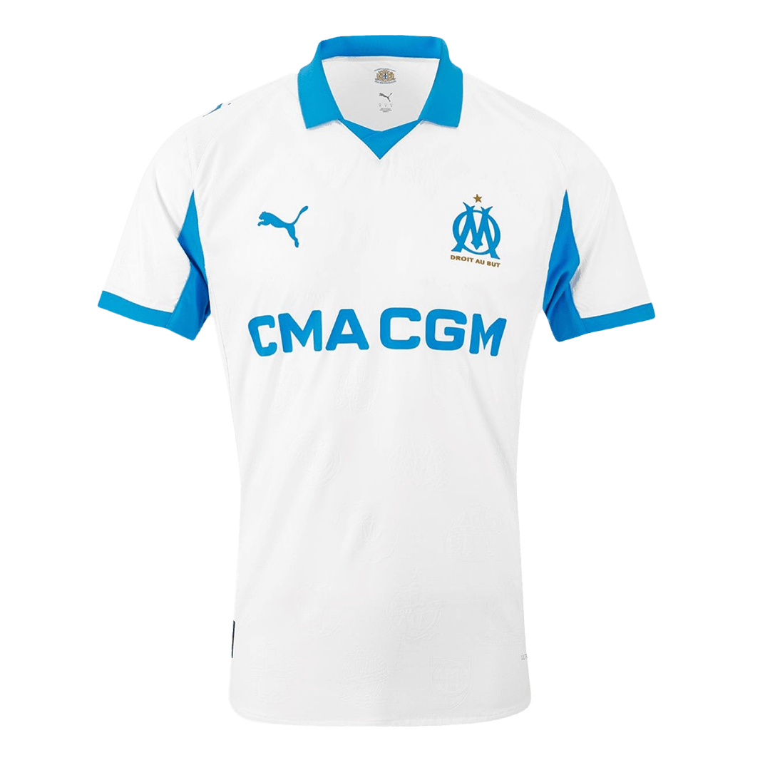 Camiseta Auténtica Marseille 2025/26 Primera Equipación - Versión Jugador