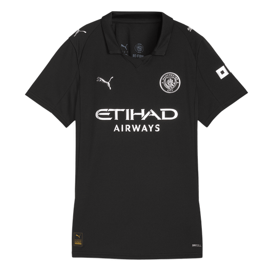 Camiseta Mujer Manchester City 2025/26 Segunda Equipación