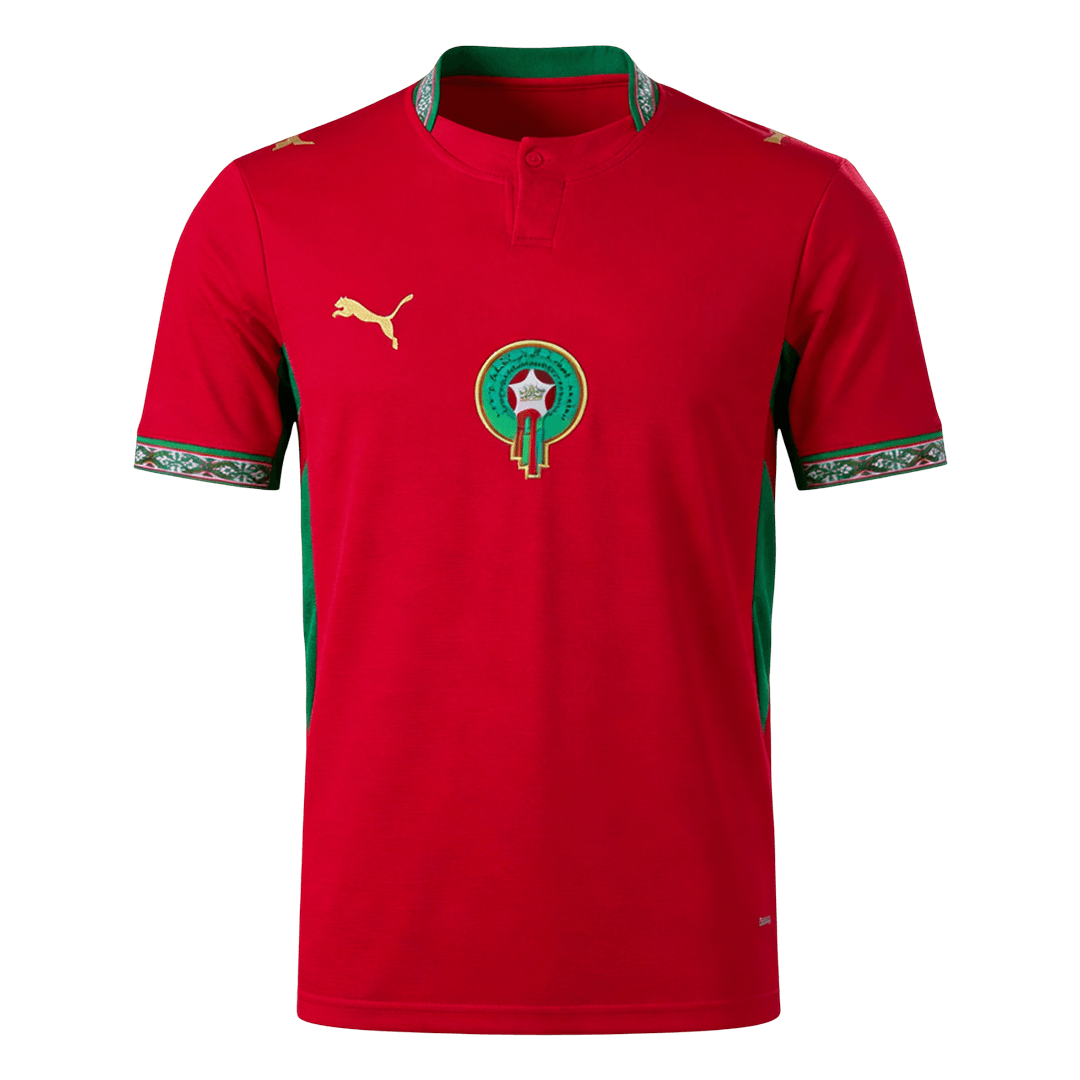 Camiseta Marruecos 2026 Primera Equipación Copa del Mundo - Versión Hincha