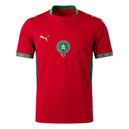 Camiseta Marruecos 2026 Primera Equipación Copa del Mundo - Versión Hincha