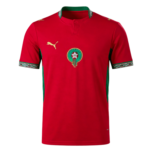 Camiseta Marruecos 2026 Primera Equipación Copa del Mundo - Versión Hincha