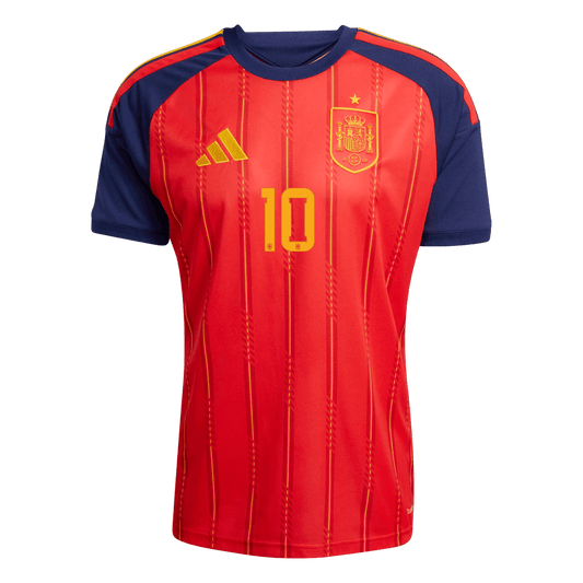 Camiseta Olmo #10 España 2026 Primera Equipación Copa del Mundo - Versión Hincha (Calidad Premium)