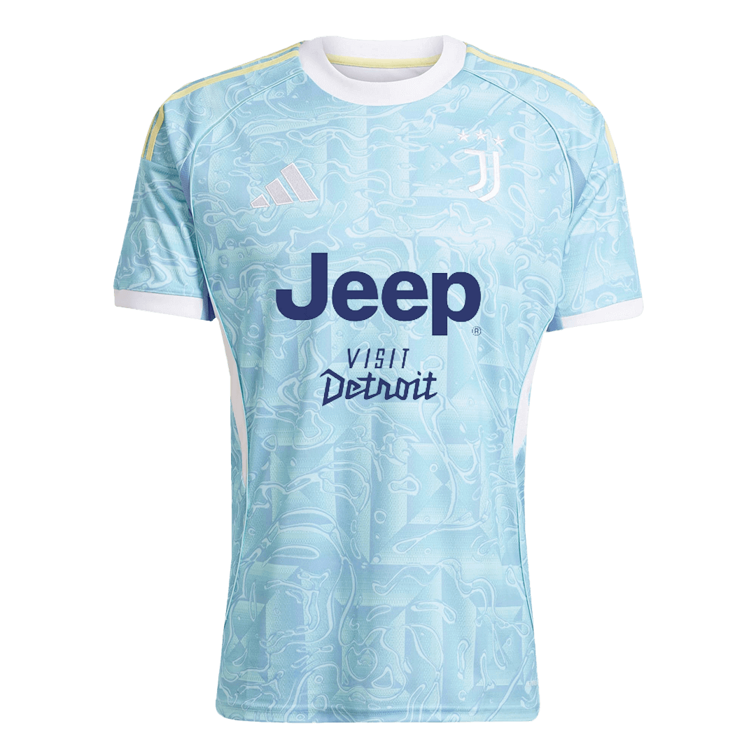 Camiseta Kalulu #15 Juventus 2025/26 Segunda Equipación - Versión Hincha - Vista 7