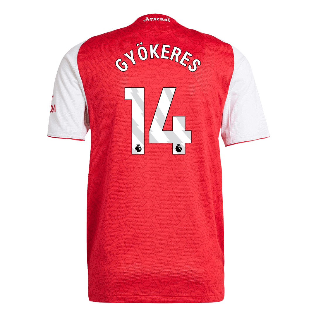 Camiseta Auténtica Gyökeres #14 Arsenal 2025/26 Primera Equipación - Versión Jugador - Vista 9