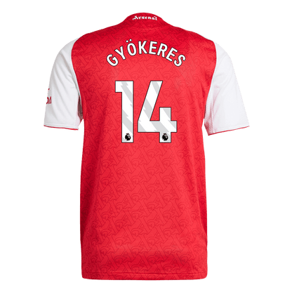 Camiseta Auténtica Gyökeres #14 Arsenal 2025/26 Primera Equipación - Versión Jugador - Vista 9