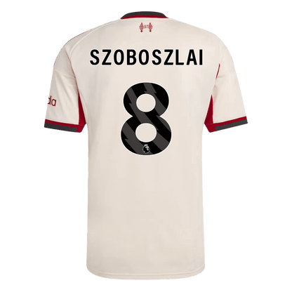 Camiseta Szoboszlai #8 Liverpool 2025/26 Segunda Equipación - Versión Hincha - Vista 8