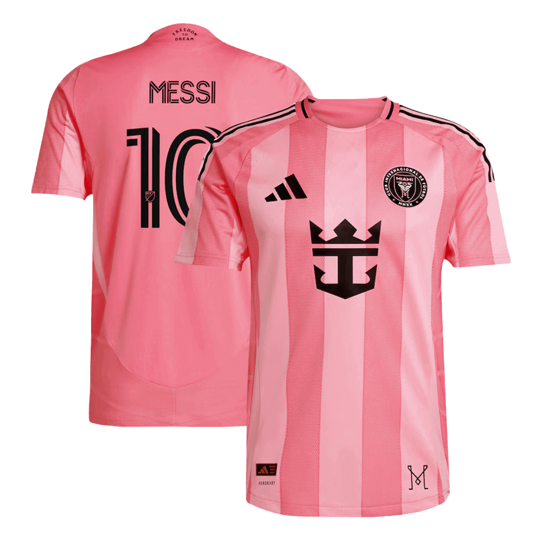Camiseta Messi #10 Inter Miami CF 2025 Primera Equipación Hombre - Versión Jugador
