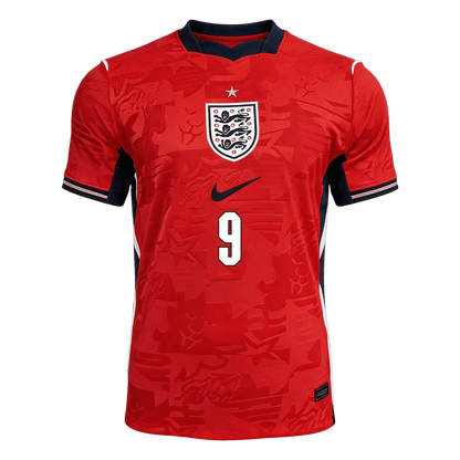 Camiseta Auténtica Kane #9 Inglaterra 2026 Segunda Equipación Copa del Mundo - Versión Jugador - Vista 7